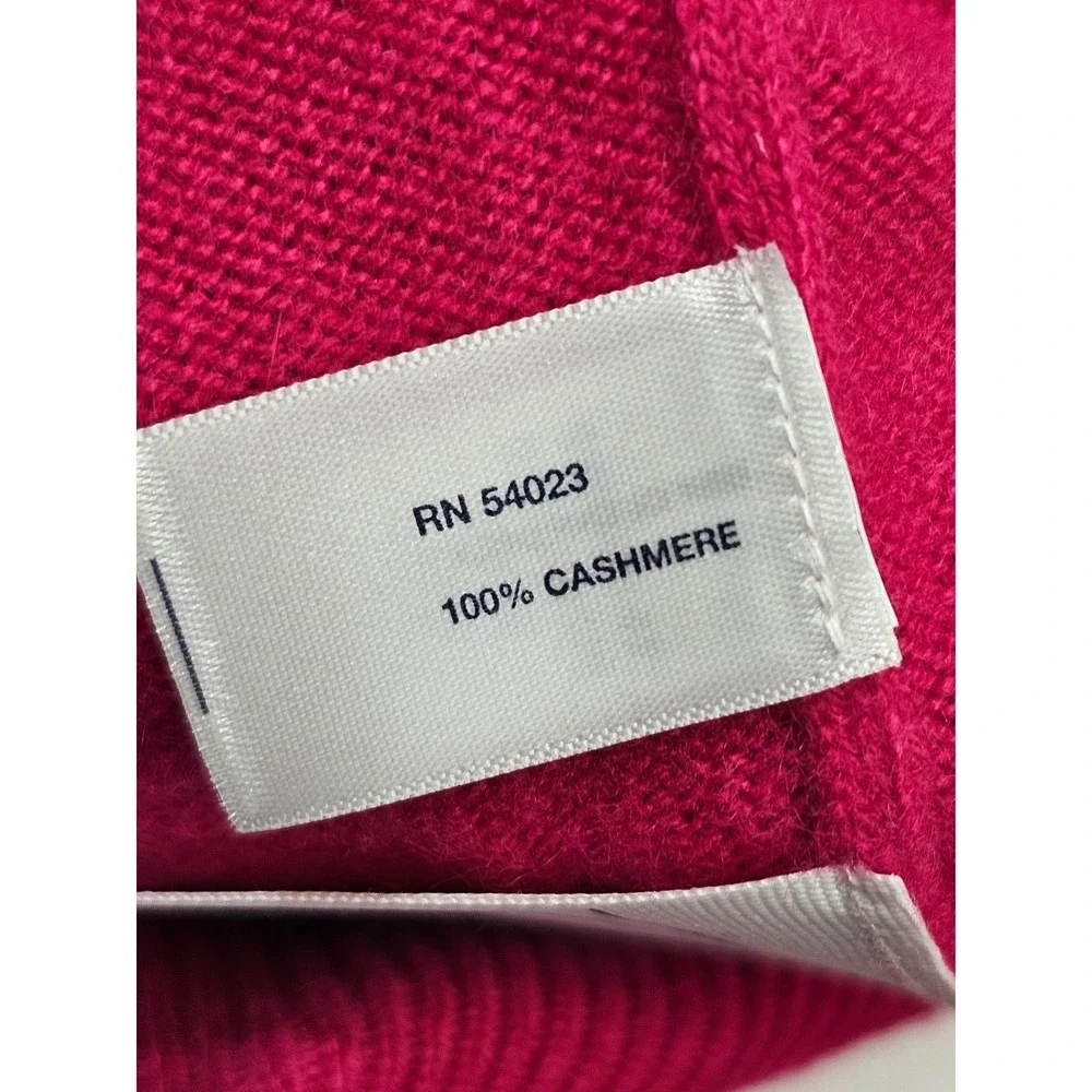 Gap Cashmere Sweater Womens Small Pink Crew Neck Long Sleeve Soft Knit Pullover - Picture 5 of 6